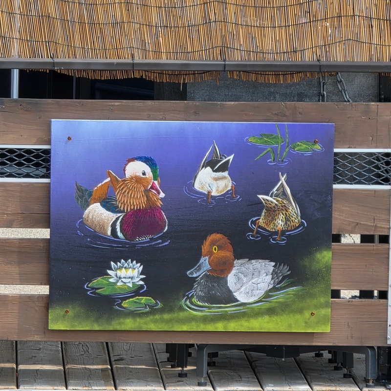 mural in Kitchener by artist unknown.