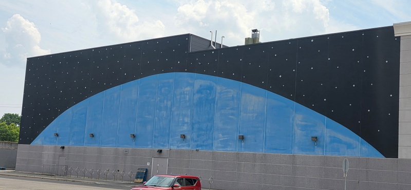 mural in Brantford by artist unknown.