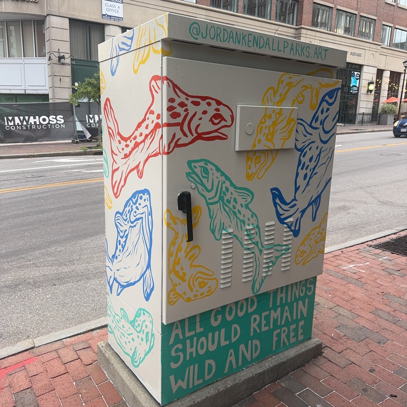 mural in Portland by artist unknown.