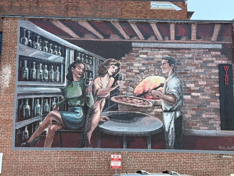mural in Webster by artist unknown.