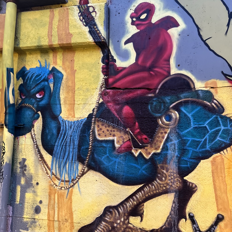 mural in Chicago by artist unknown.