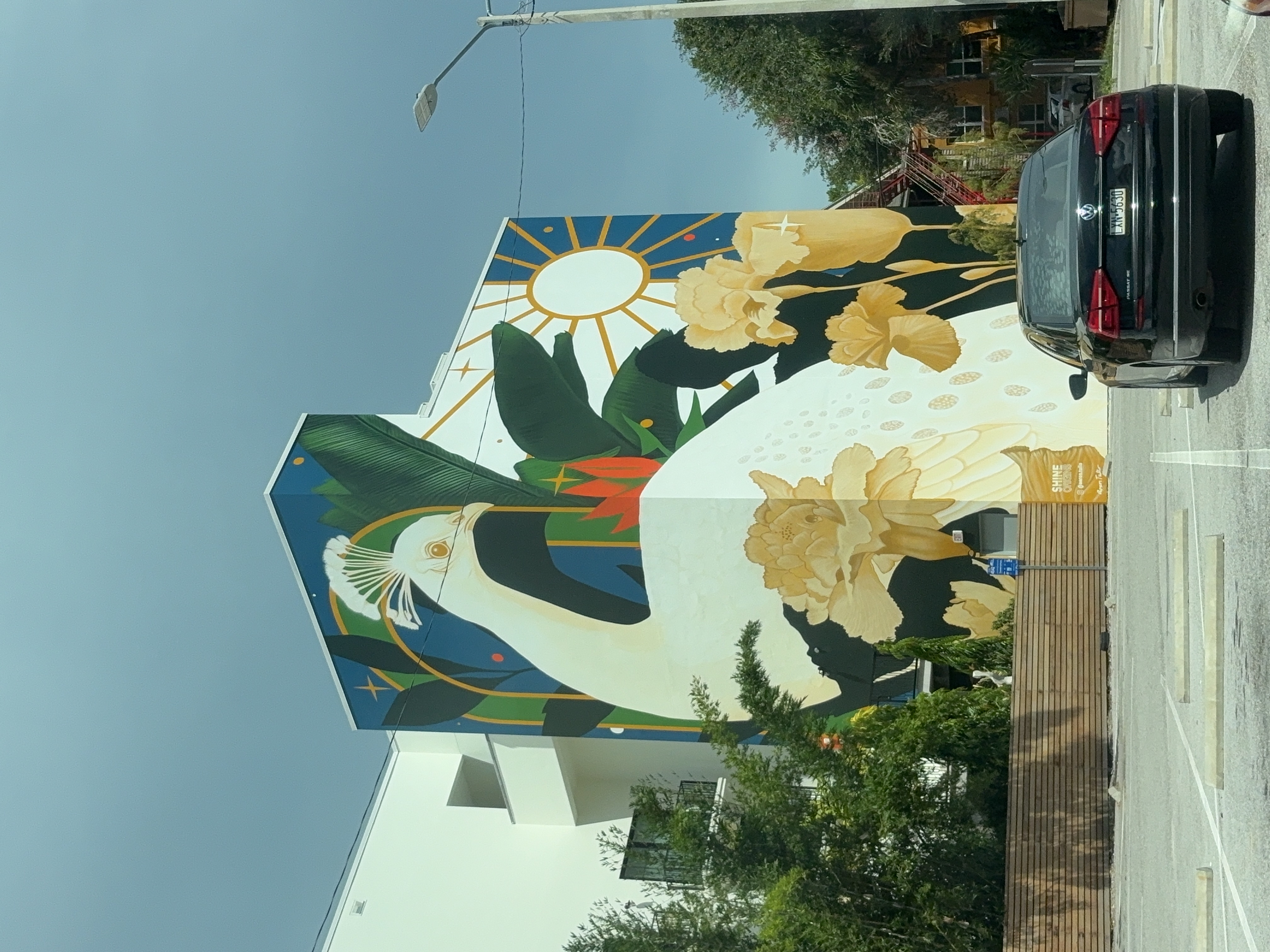 mural in St. Petersburg by artist Aaron Tullo.