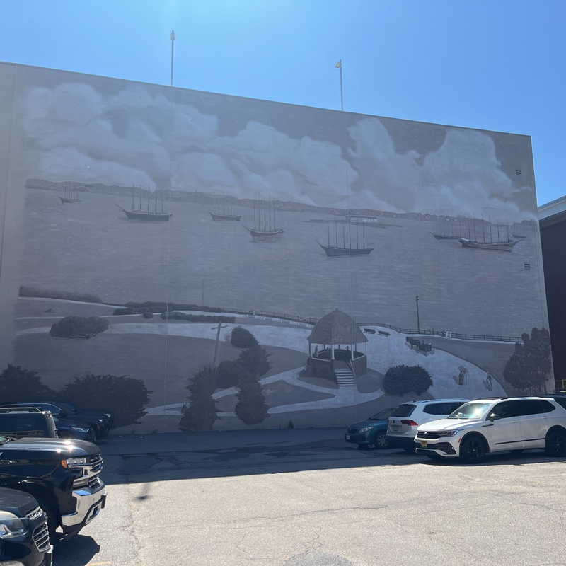 mural in Portland by artist unknown.