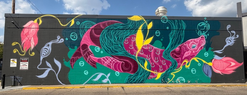 mural in Minneapolis by artist Suburban Warrior.