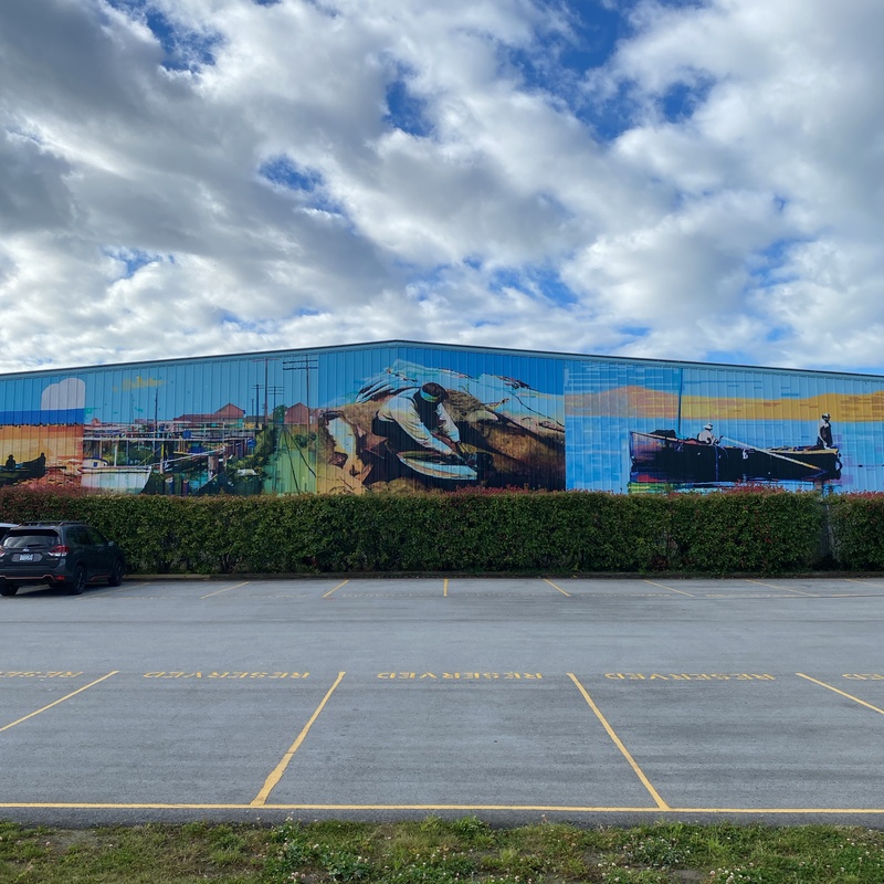 mural in Richmond by artist unknown.