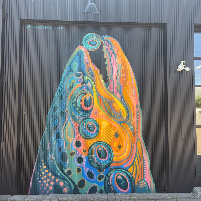 mural in Minneapolis by artist Taylor Berman.