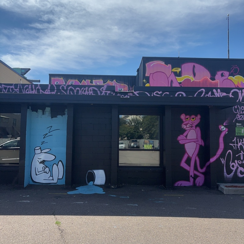 mural in Minneapolis by artist unknown.