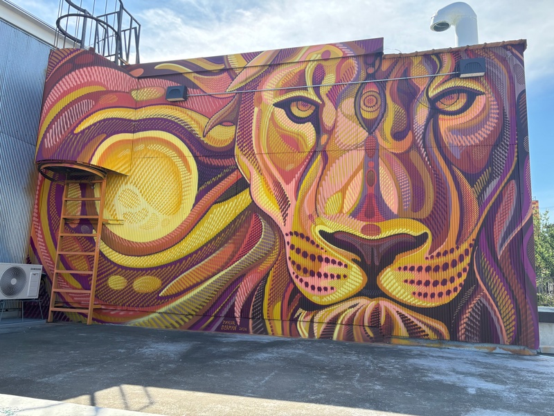 mural in Minneapolis by artist Taylor Berman.