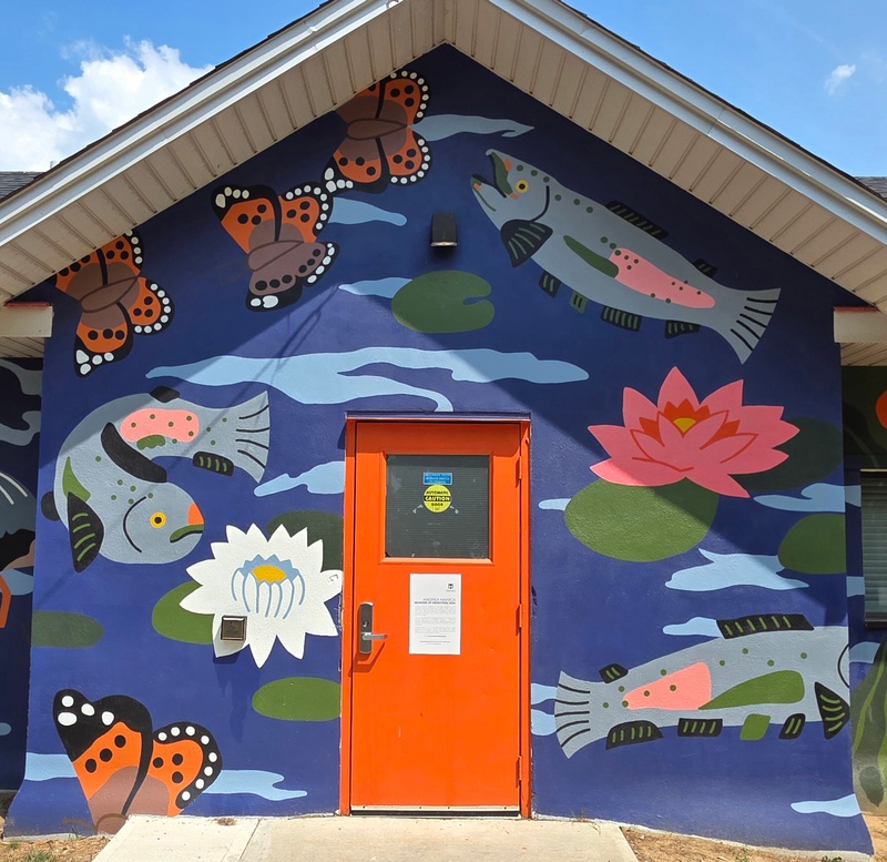 mural in Hamilton by artist unknown.