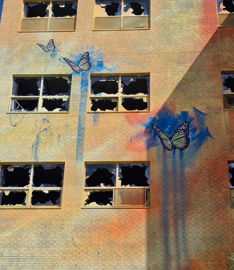 mural in Greater Sudbury by artist unknown.