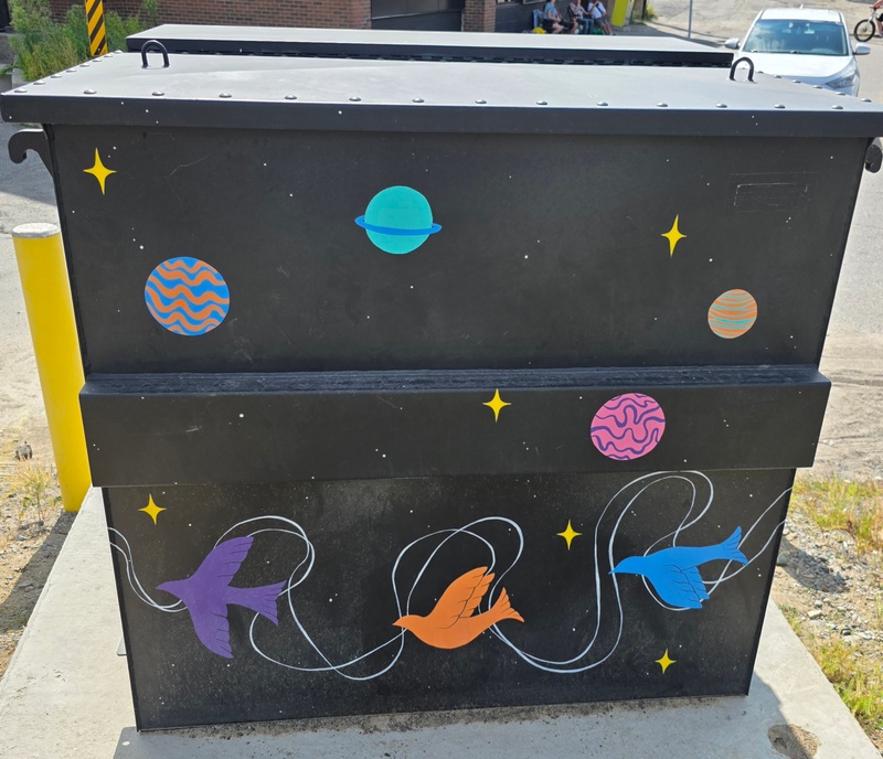 mural in Greater Sudbury by artist unknown.