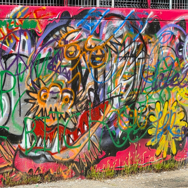 mural in Greater Sudbury by artist unknown.