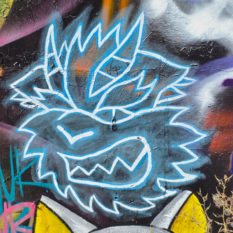 mural in Greater Sudbury by artist unknown.