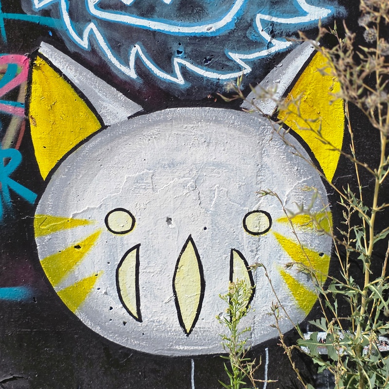 mural in Greater Sudbury by artist unknown.