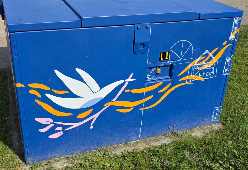 mural in Greater Sudbury by artist unknown.