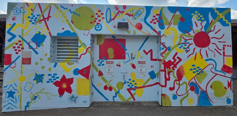 mural in Greater Sudbury by artist unknown.