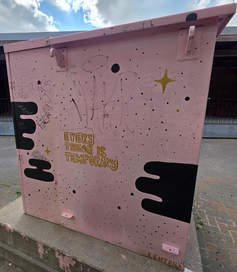 mural in Greater Sudbury by artist unknown.