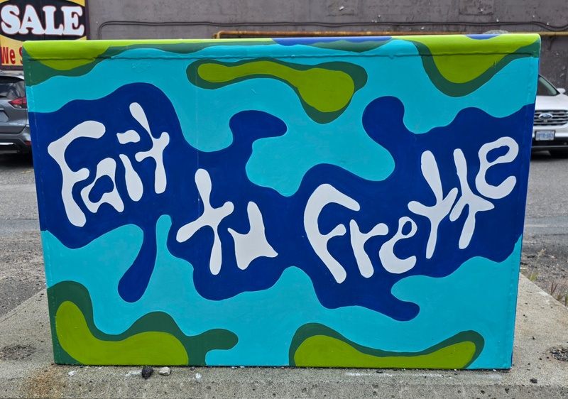 mural in Greater Sudbury by artist unknown.