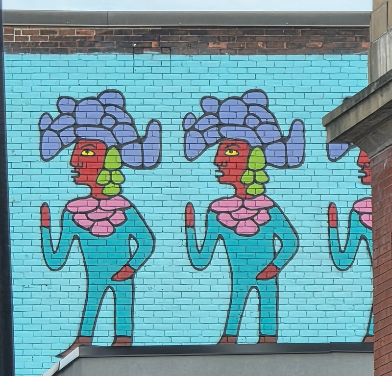 mural in Greater Sudbury by artist unknown.