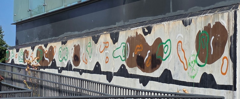 mural in Greater Sudbury by artist unknown.