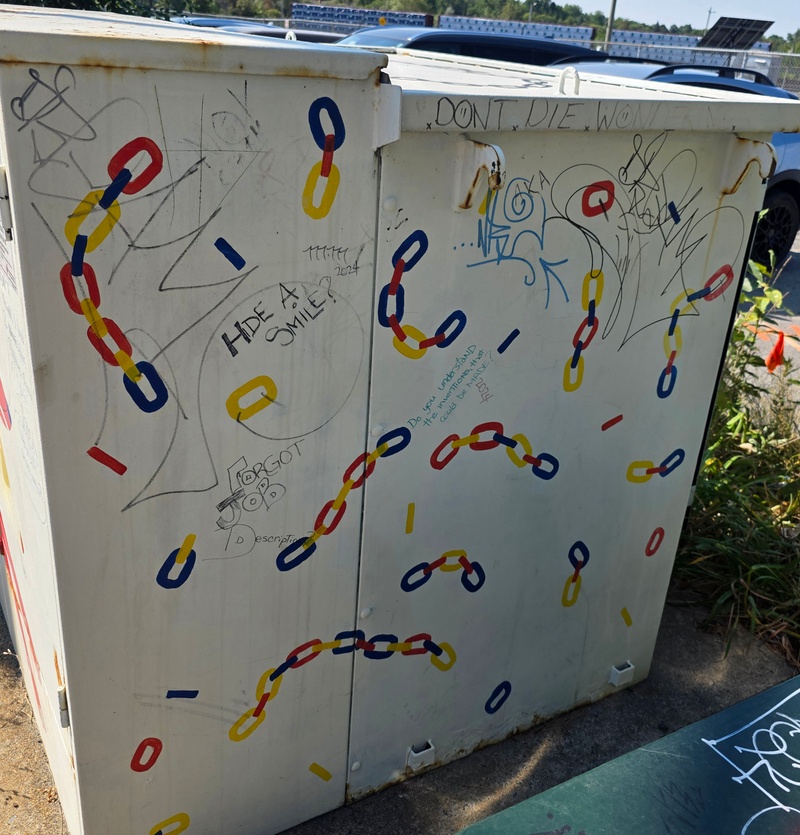 mural in Greater Sudbury by artist unknown.