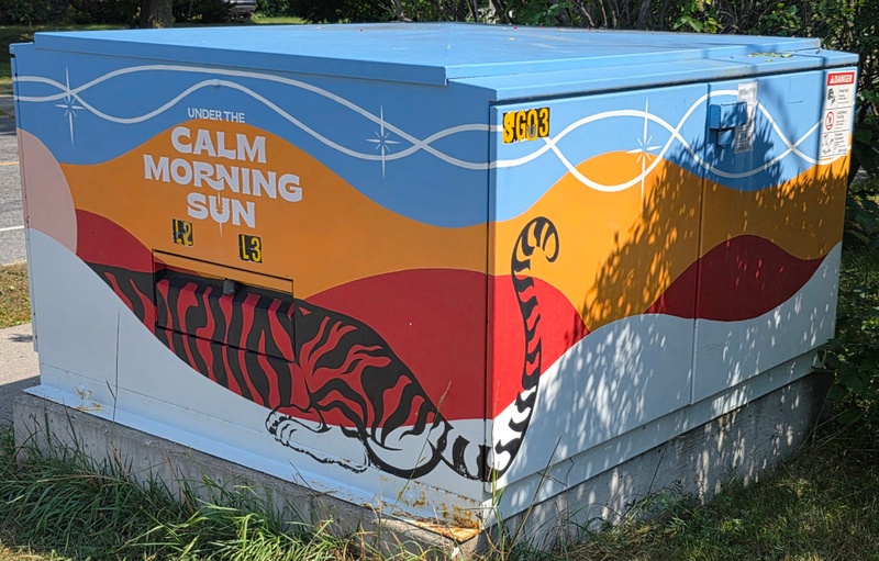 mural in Greater Sudbury by artist unknown.