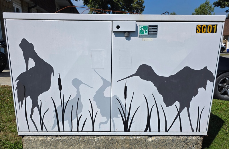 mural in Greater Sudbury by artist unknown.