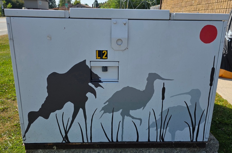 mural in Greater Sudbury by artist unknown.