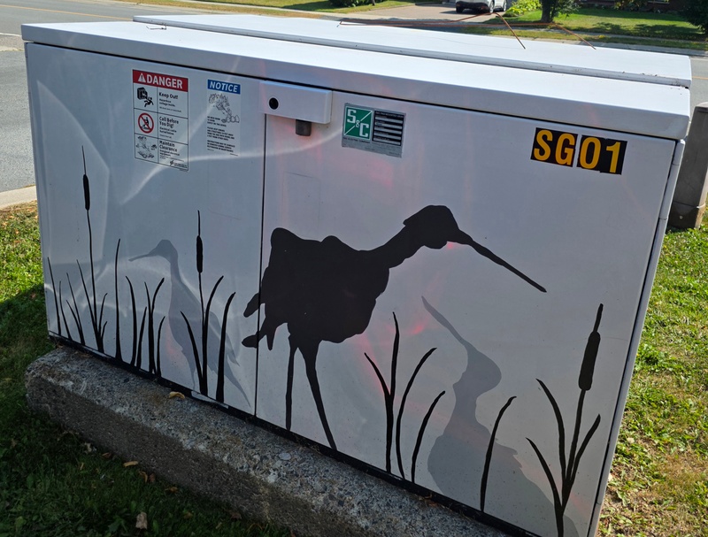 mural in Greater Sudbury by artist unknown.