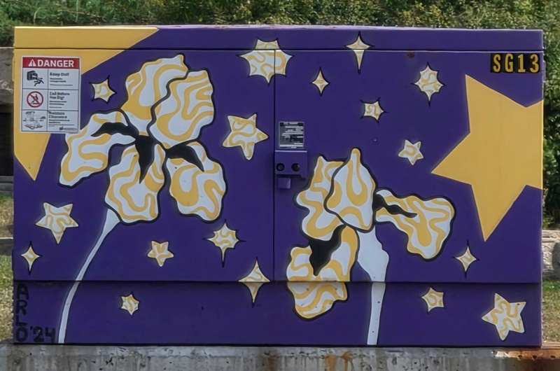 mural in Greater Sudbury by artist unknown.