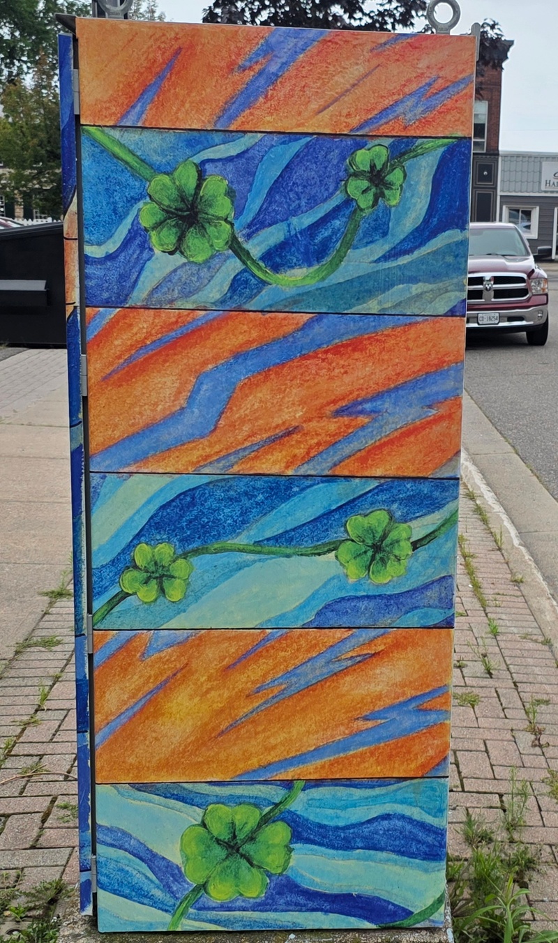 mural in Sault Ste. Marie by artist unknown.