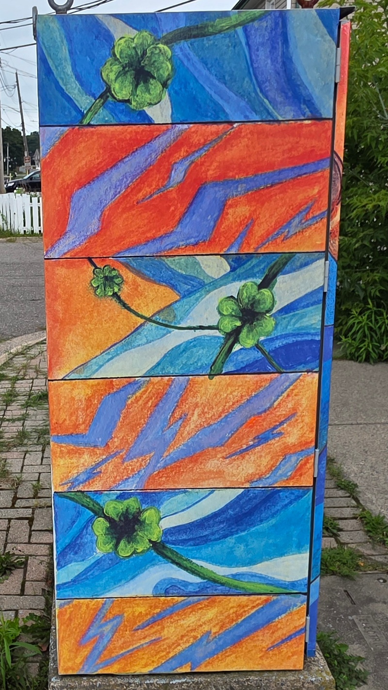 mural in Sault Ste. Marie by artist unknown.