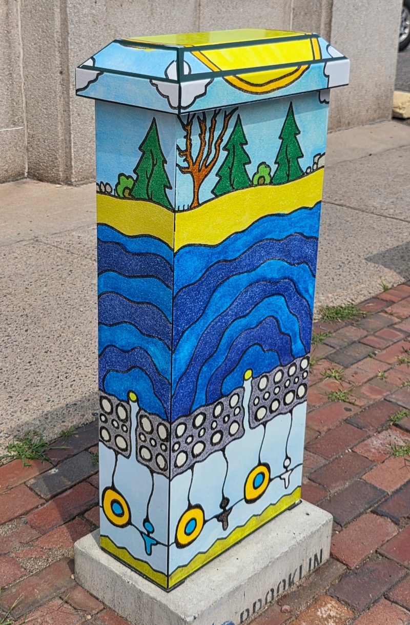 mural in Sault Ste. Marie by artist unknown.