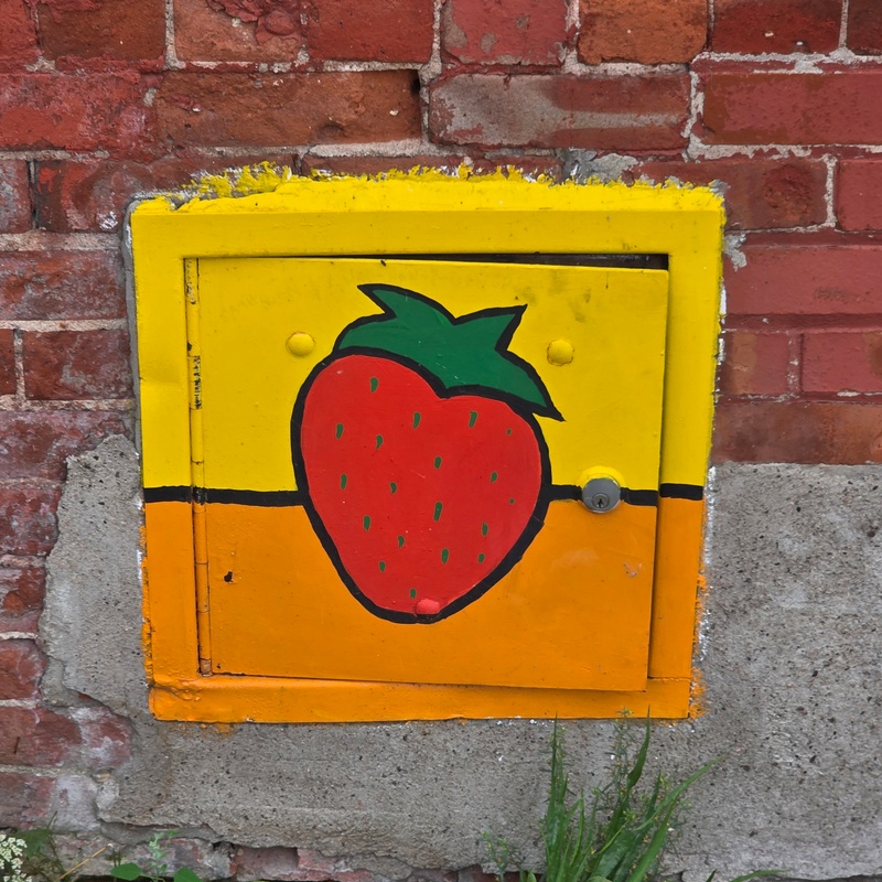mural in Sault Ste. Marie by artist unknown.
