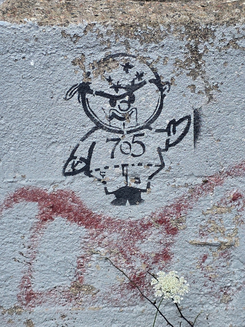 mural in Sault Ste. Marie by artist unknown.