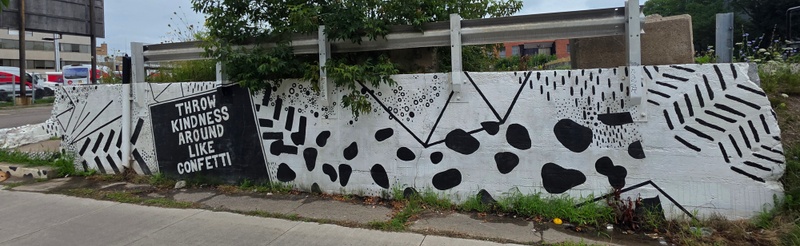 mural in Sault Ste. Marie by artist unknown.