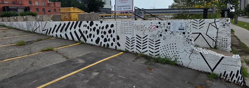 mural in Sault Ste. Marie by artist unknown.