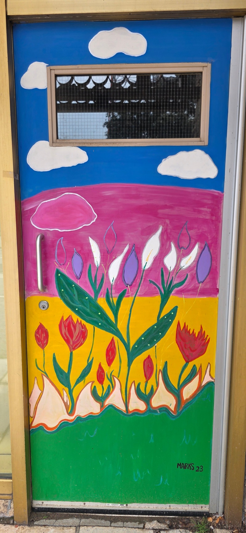mural in Sault Ste. Marie by artist unknown.