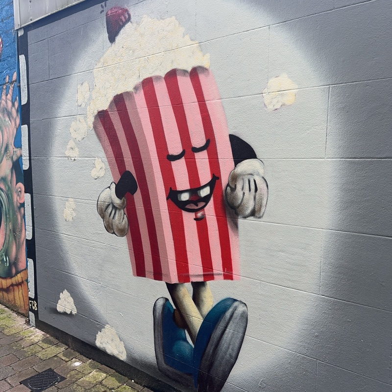 mural in by artist unknown.