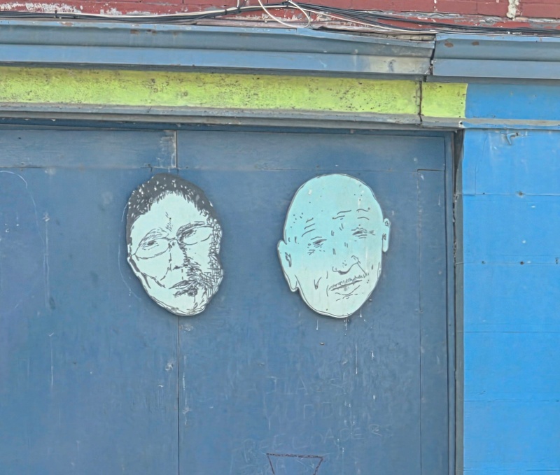 mural in Winnipeg by artist unknown.