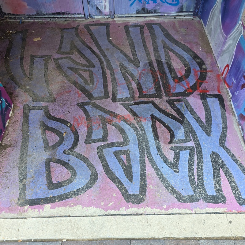 mural in Winnipeg by artist unknown.