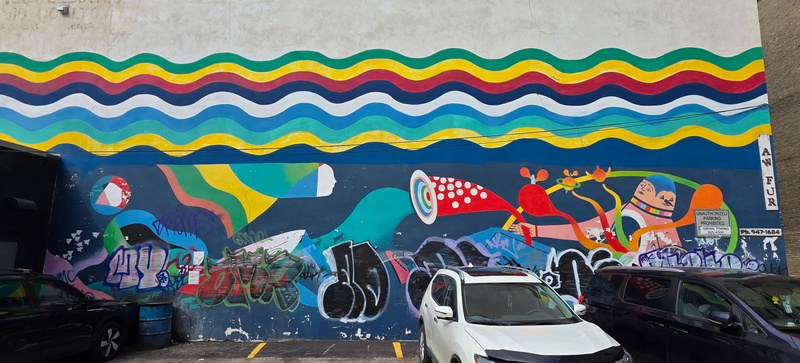 mural in Winnipeg by artist unknown.