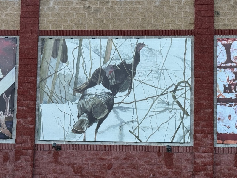 mural in Honesdale by artist unknown.