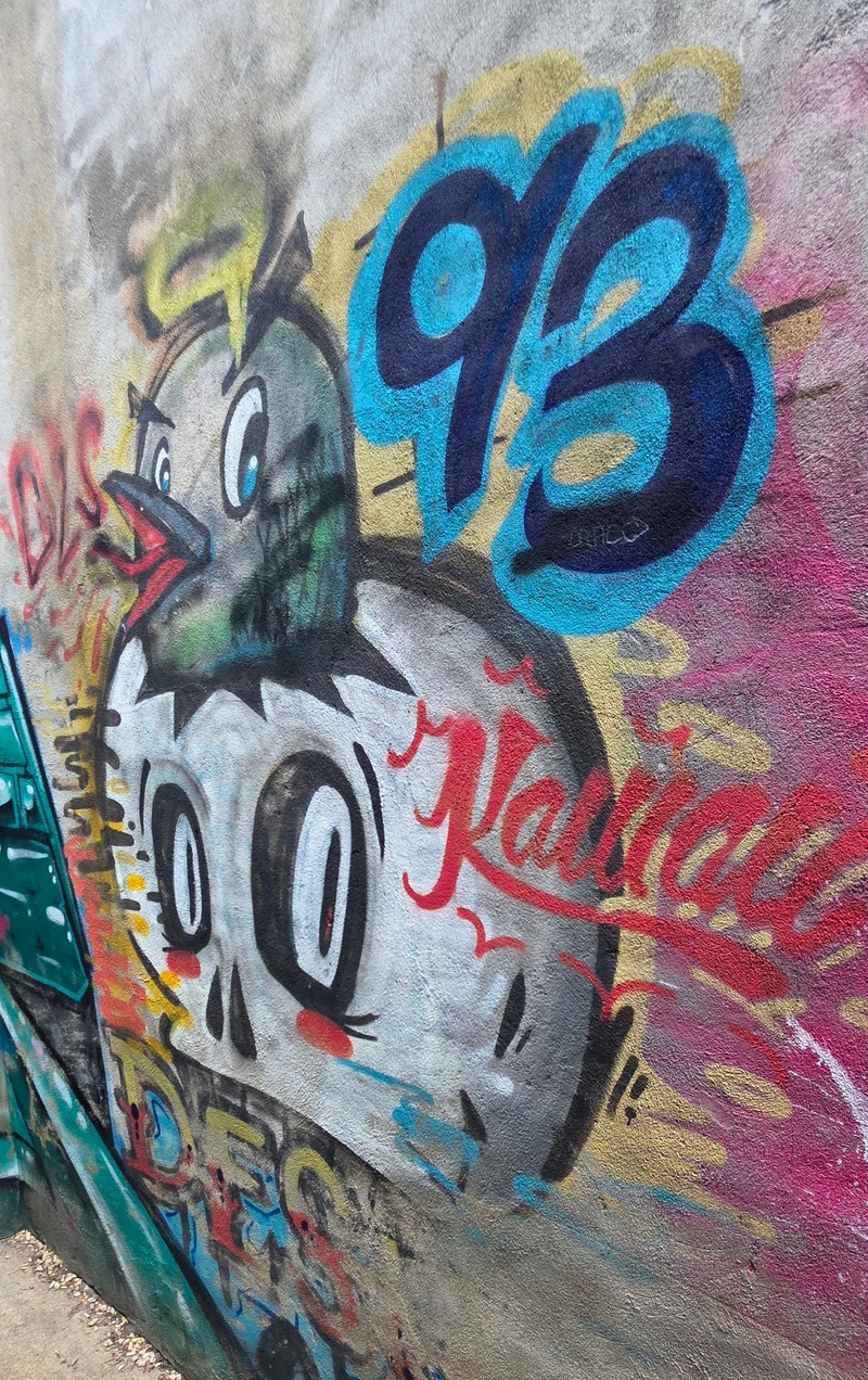 mural in Winnipeg by artist unknown.