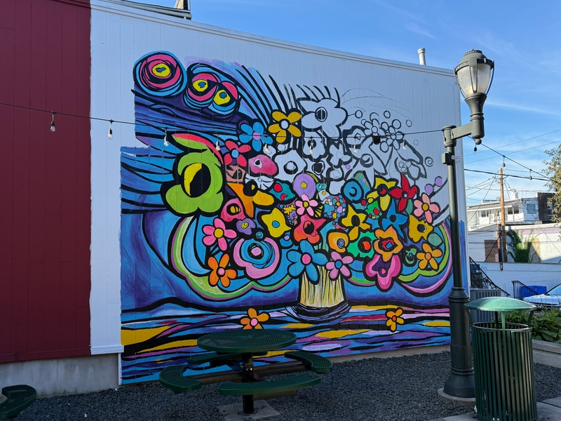 mural in East Stroudsburg by artist unknown.