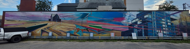 mural in Winnipeg by artist unknown.