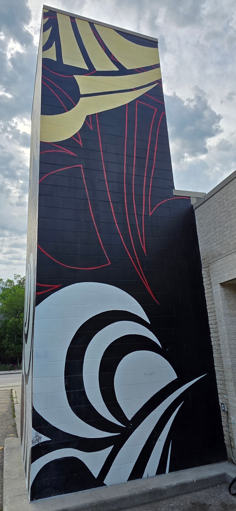 mural in Winnipeg by artist unknown.