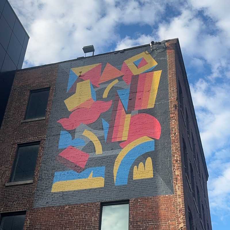 mural in Brooklyn by artist unknown.