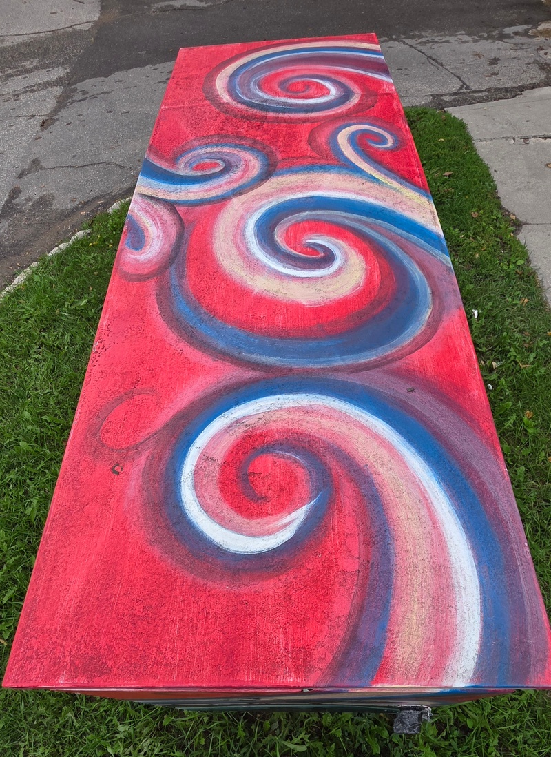 mural in Winnipeg by artist unknown.