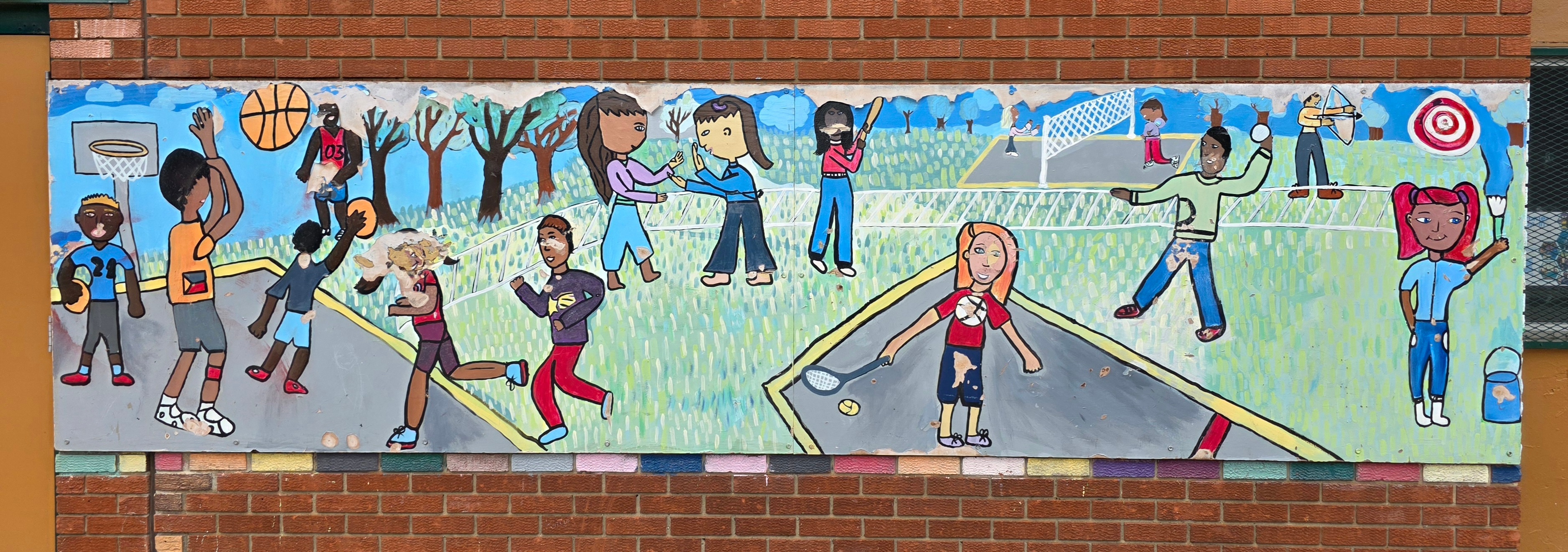 mural in Winnipeg by artist unknown.